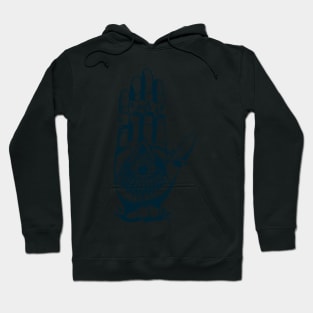 All-Seeing Eye Illuminati Conspiracy Hand Hoodie